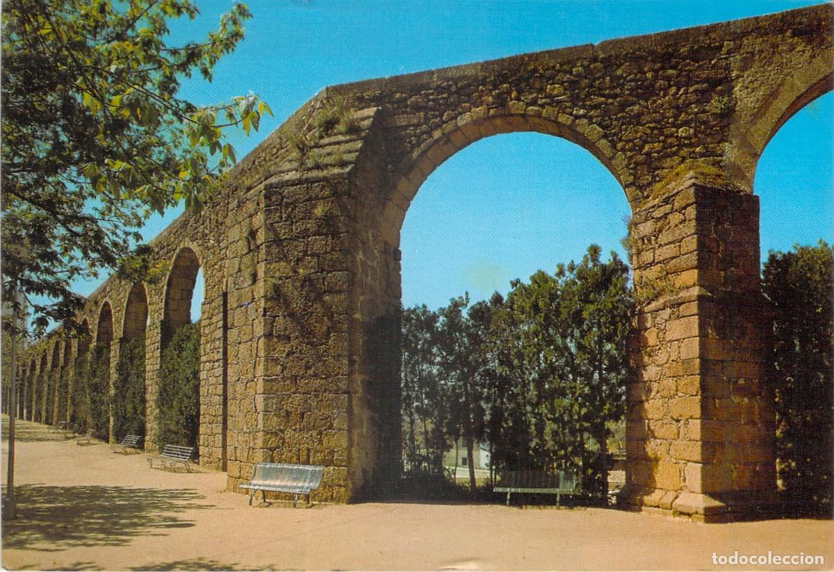 Postales: Postal de Plasencia: Acueducto y Parque del General&iacute;simo