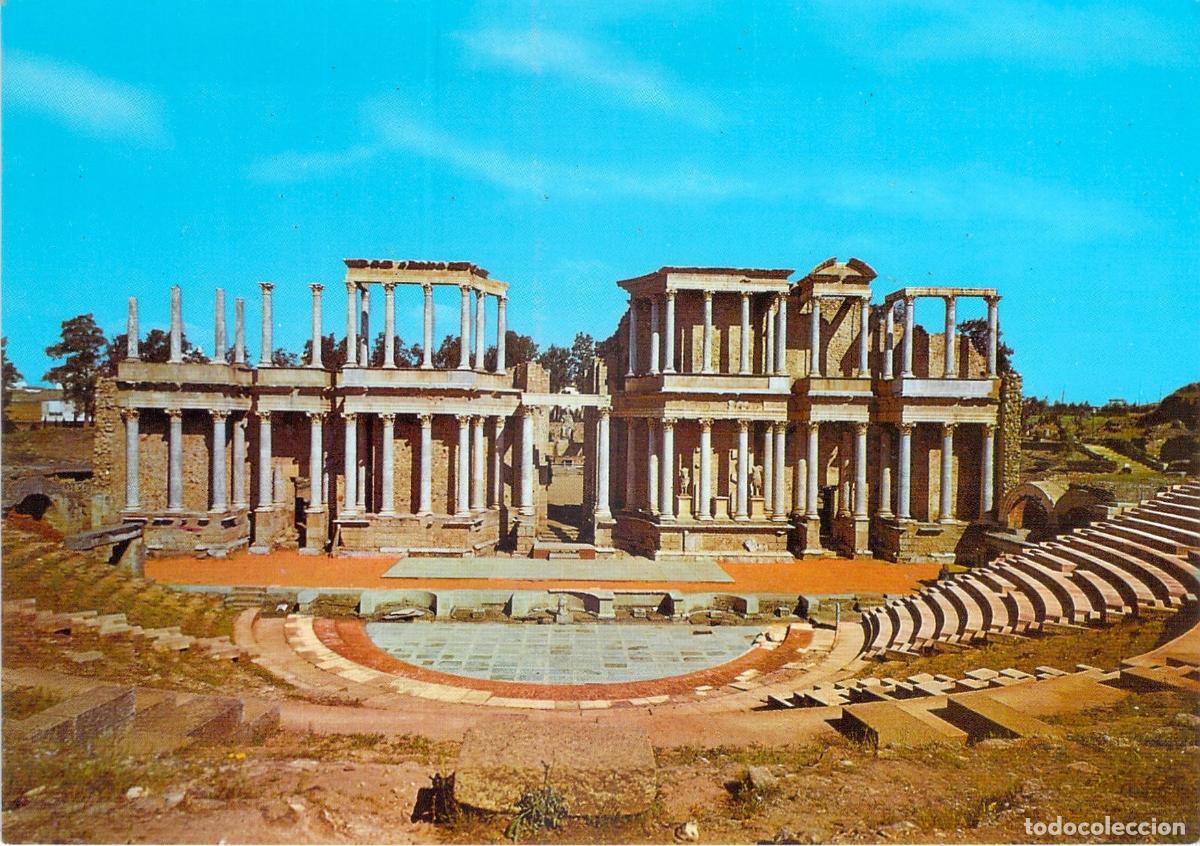 Postales: Postal de M&eacute;rida Teatro Romano
