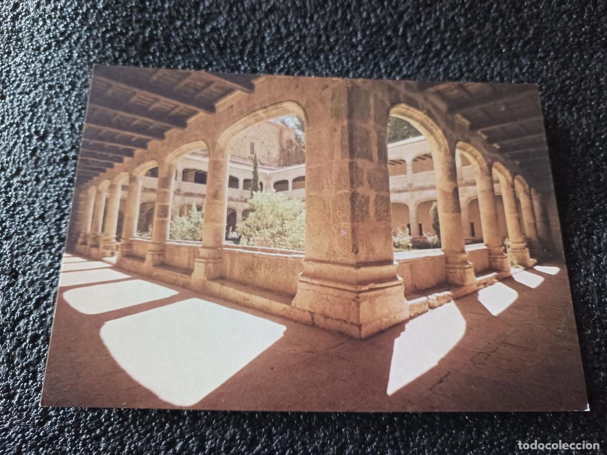 Postales: monasterio de san jeronimo de yuste, claustro gotico, ed. grafiplas 1969
