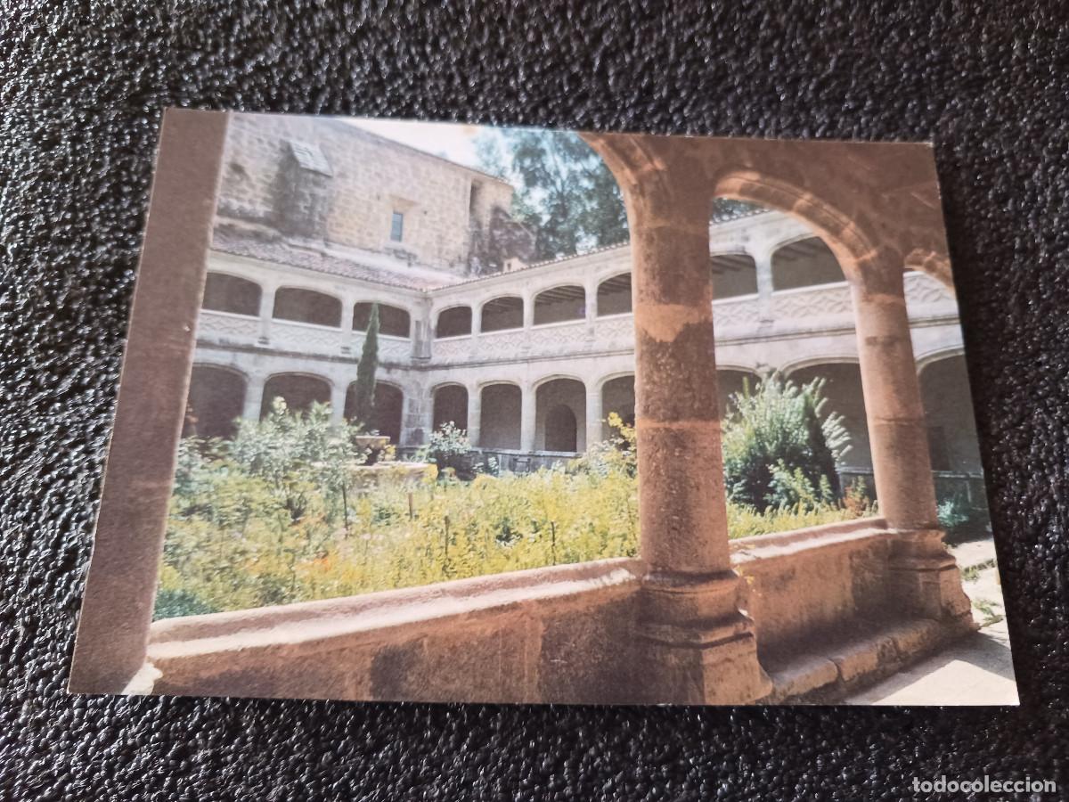 Postales: monasterio de san jeronimo de yuste, claustro gotico, ed. grafiplas 1969