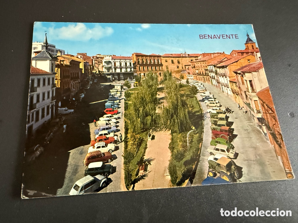 Postales: Postal. BENAVENTE ( Zamora ). Plaza de Gonzalo Silvelq