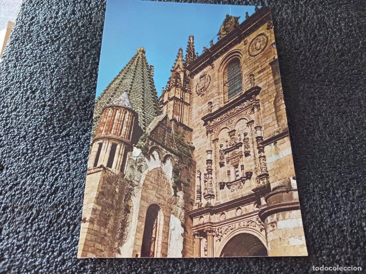 Postales: 2019 PLASENCIA, catedral, fachada y torre del melon, ed. arribas