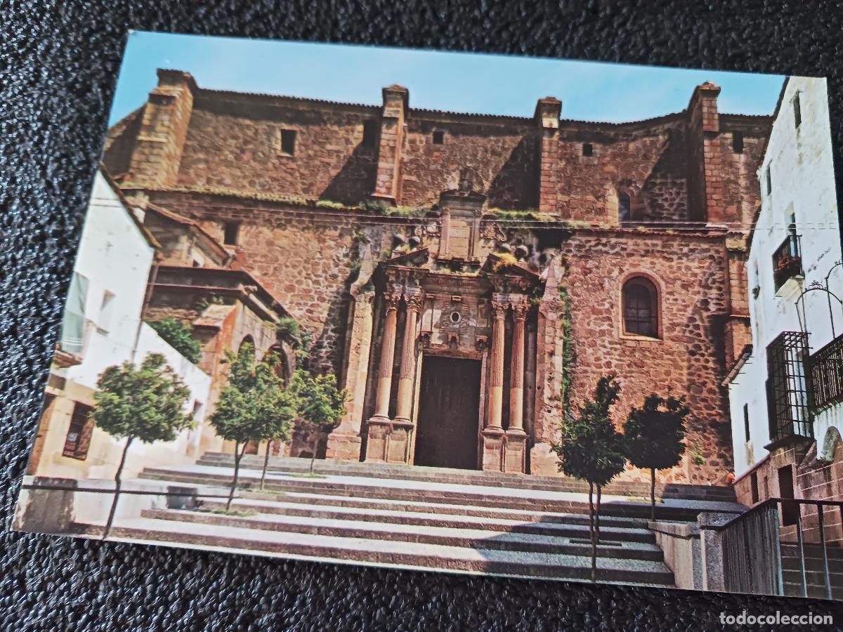 Postales: 2031 plasencia, fachada de santo domingo, ed. arribas