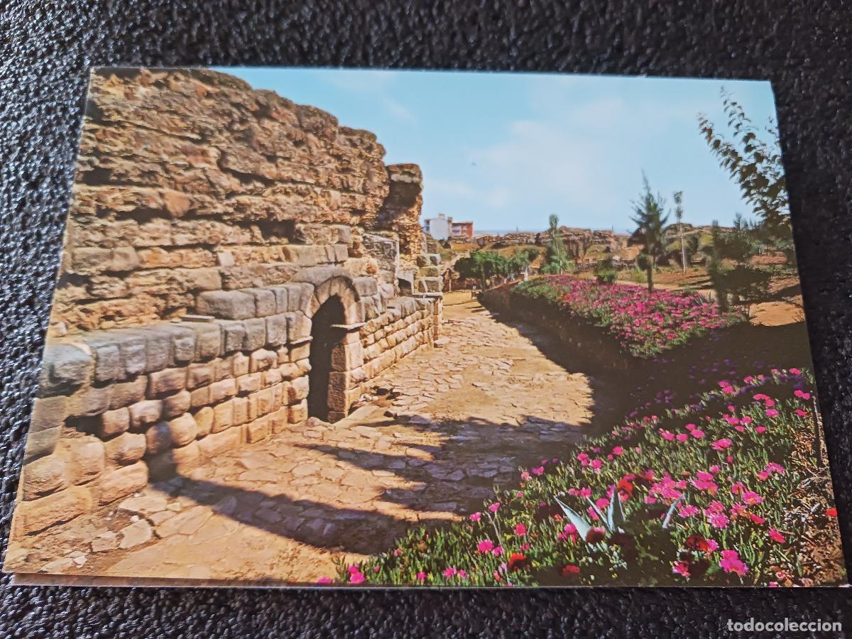 Postales: 93 merida, teatro romano, fachada posterior, ed. arribas