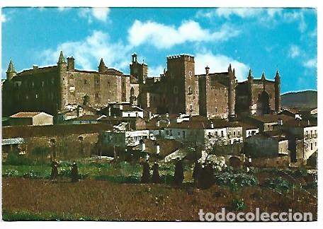 Postales: EL MONASTERIO VISTO DESDE EL &rdquo; ALMIJAR &rdquo;.- GUADALUPE / CACERES