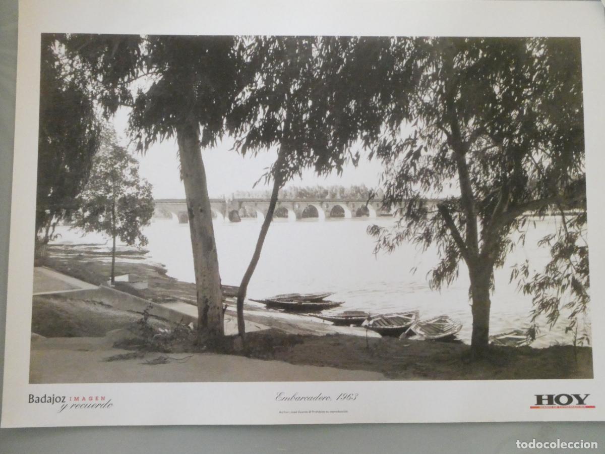 Postales: L&Aacute;MINA FOTO FOTOGRAF&Iacute;A FACS&Iacute;MIL BADAJOZ IMAGEN Y RECUERDO. EMBARCADERO 1963. 34X24CM. 2