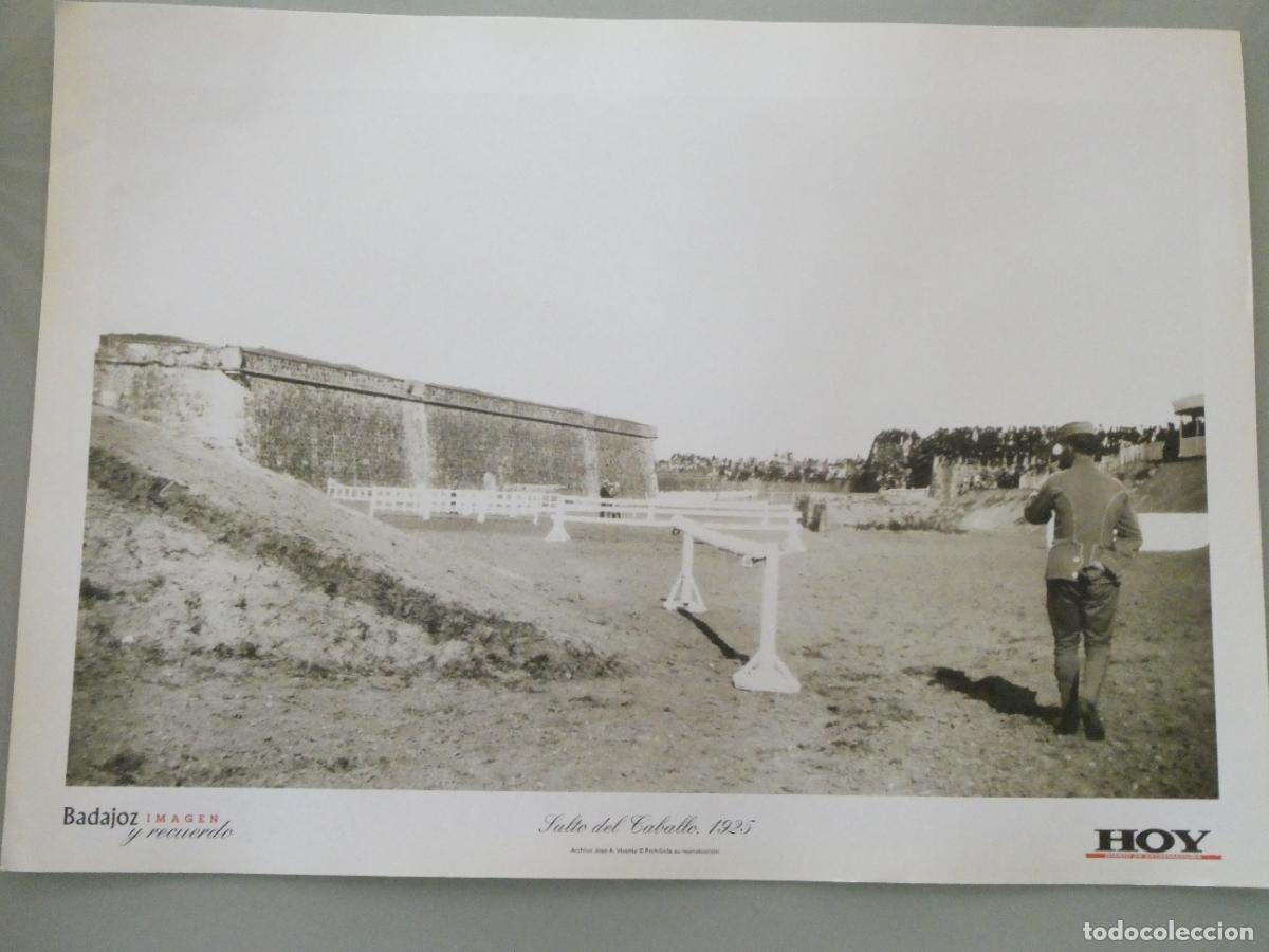 Postales: L&Aacute;MINA FOTO FOTOGRAF&Iacute;A FACS&Iacute;MIL BADAJOZ IMAGEN Y RECUERDO. SALTO DEL CABALLO 1925. 34X24CM. 8