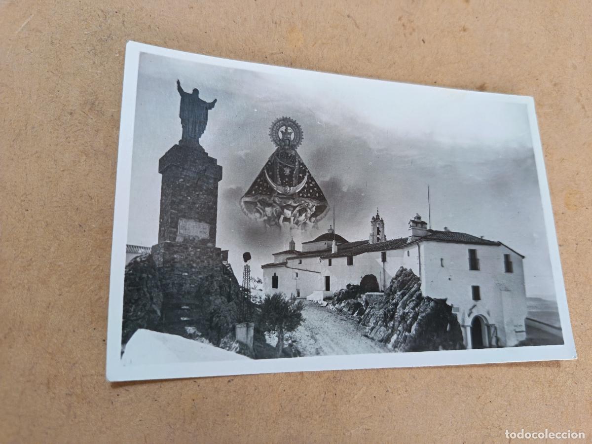 Postales: POSTAL CACERES. SANTUARIO DE LA MONTA&Ntilde;A. FOTO JAVIER. ESCRITA.