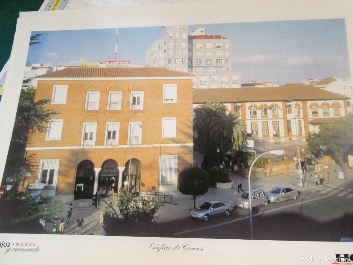 Postales: L&Aacute;MINA FOTO FOTOGRAF&Iacute;A BADAJOZ IMAGEN Y RECUERDO. EDIFICIO DE CORREOS 34X24CM 33