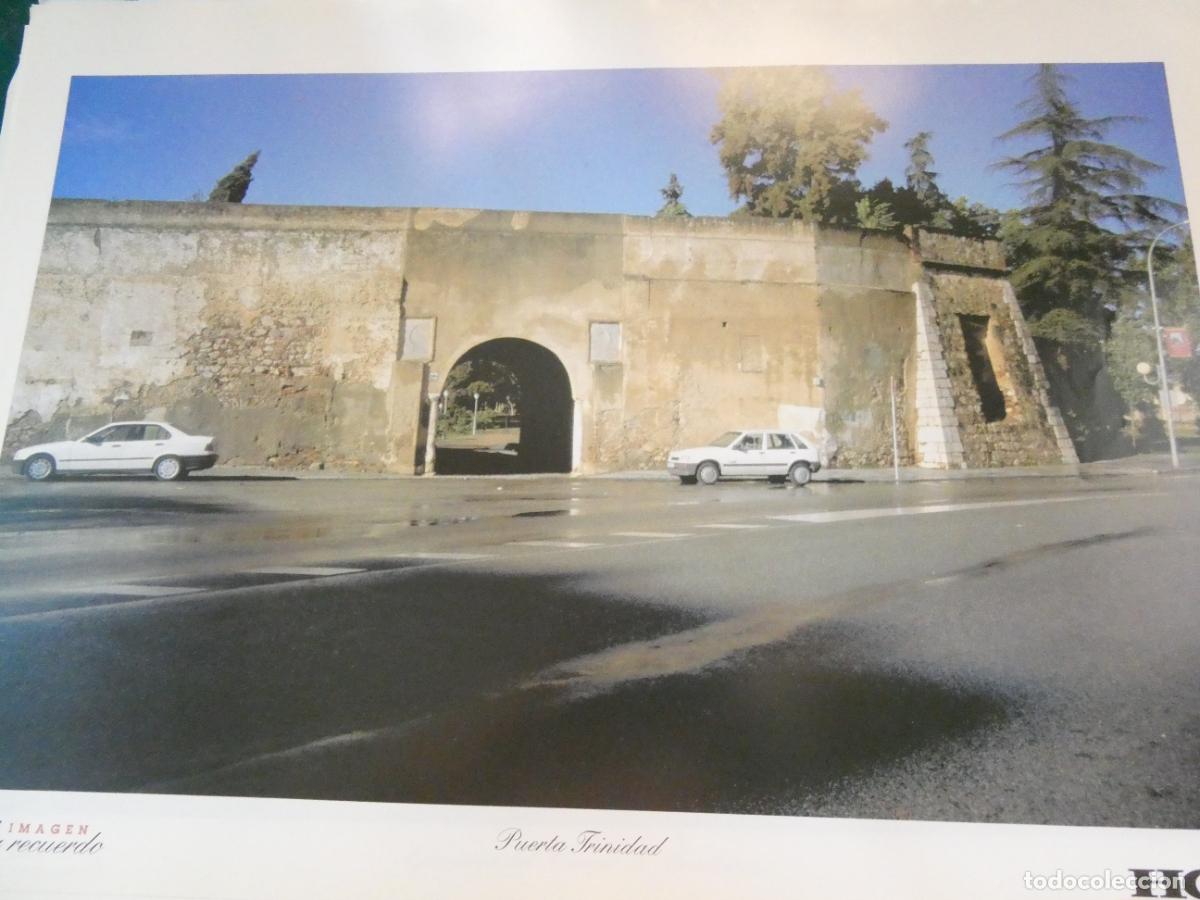 Postales: L&Aacute;MINA FOTO FOTOGRAF&Iacute;A BADAJOZ IMAGEN Y RECUERDO. PUERTA DE LA TRINIDAD 34X24CM 38