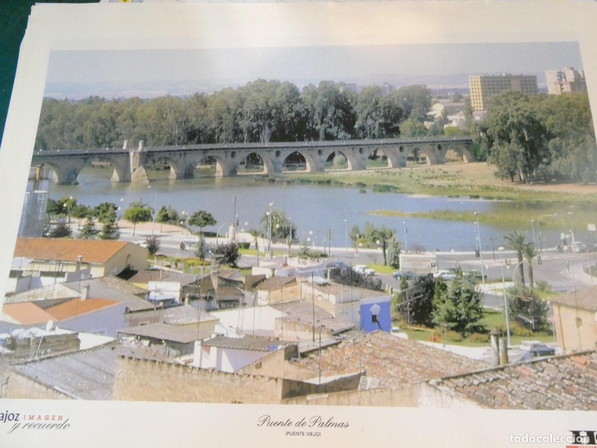 Postales: L&Aacute;MINA FOTO FOTOGRAF&Iacute;A BADAJOZ IMAGEN Y RECUERDO. PUENTE DE PALMAS 34X24CM 39