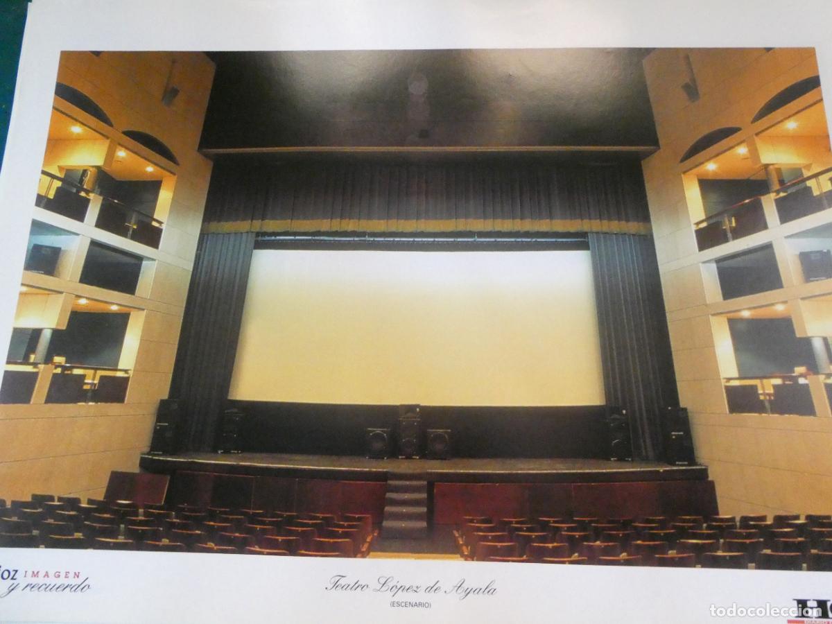 Postales: L&Aacute;MINA FOTO FOTOGRAF&Iacute;A BADAJOZ IMAGEN Y RECUERDO. TEATRO L&Oacute;PEZ DE AYALA 34X24CM 44