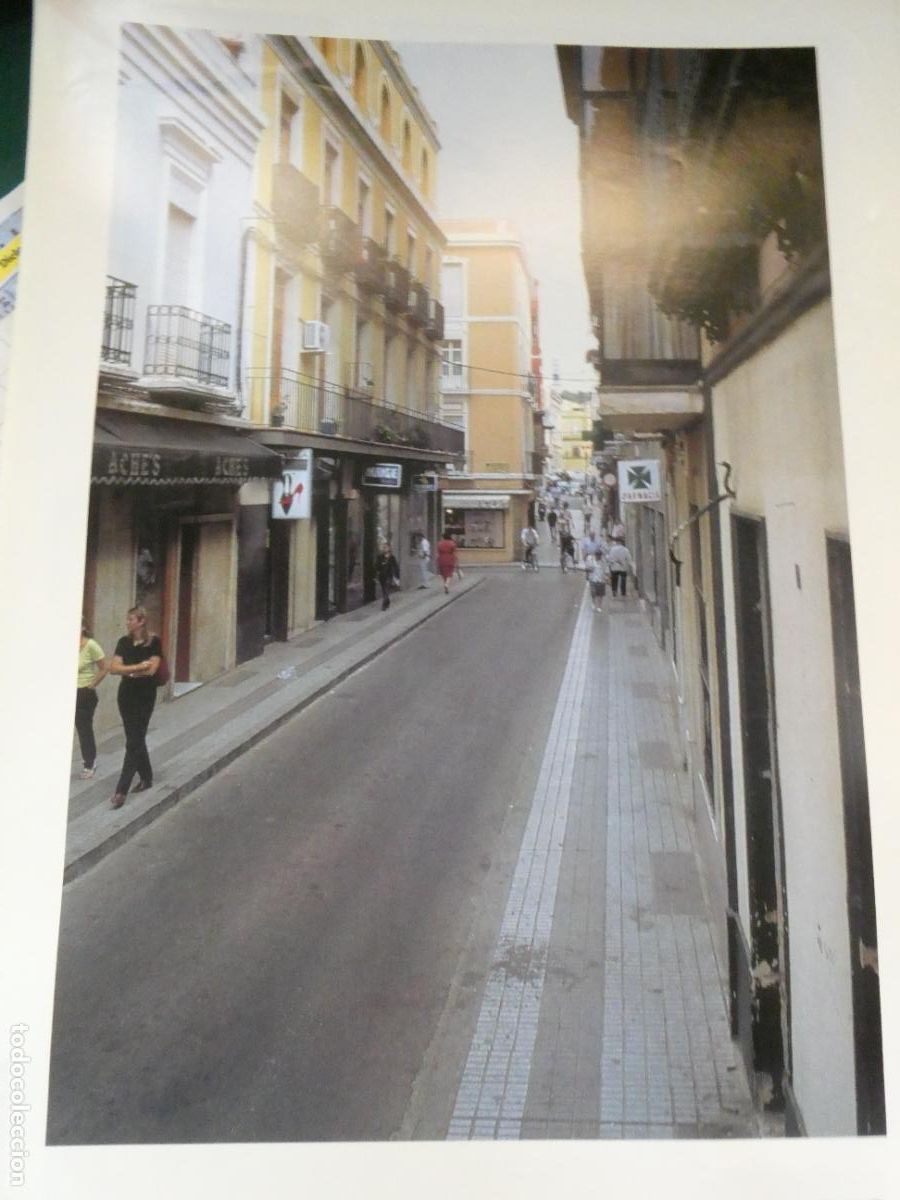 Postales: L&Aacute;MINA FOTO FOTOGRAF&Iacute;A BADAJOZ IMAGEN Y RECUERDO. CALLE FRANCISCO PIZARRO 34X24CM 49