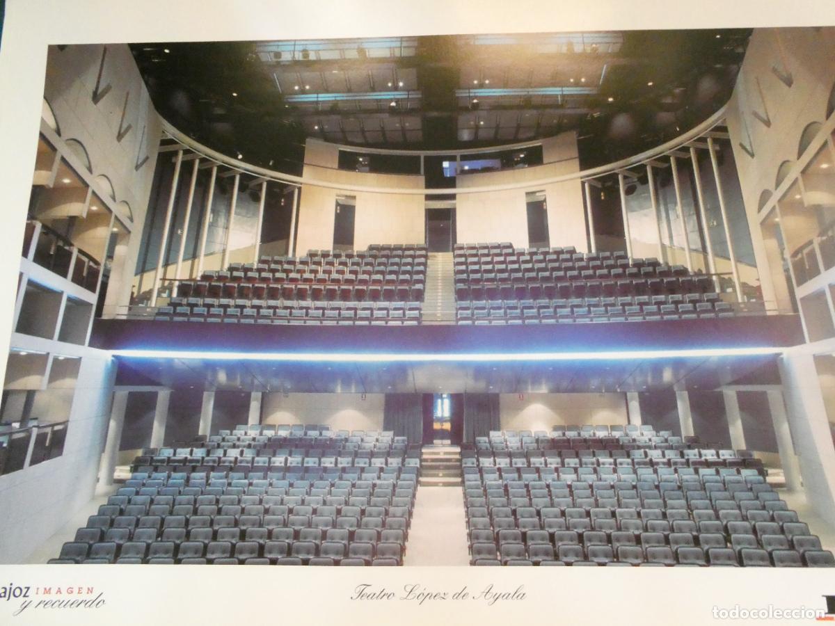 Postales: L&Aacute;MINA FOTO FOTOGRAF&Iacute;A BADAJOZ IMAGEN Y RECUERDO. TEATRO L&Oacute;PEZ DE AYALA 34X24CM 50