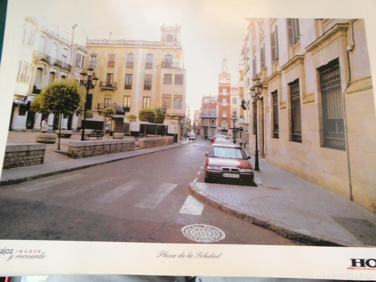 Postales: L&Aacute;MINA FOTO FOTOGRAF&Iacute;A BADAJOZ IMAGEN Y RECUERDO. PLAZA DE LA SOLEDAD 34X24CM 54