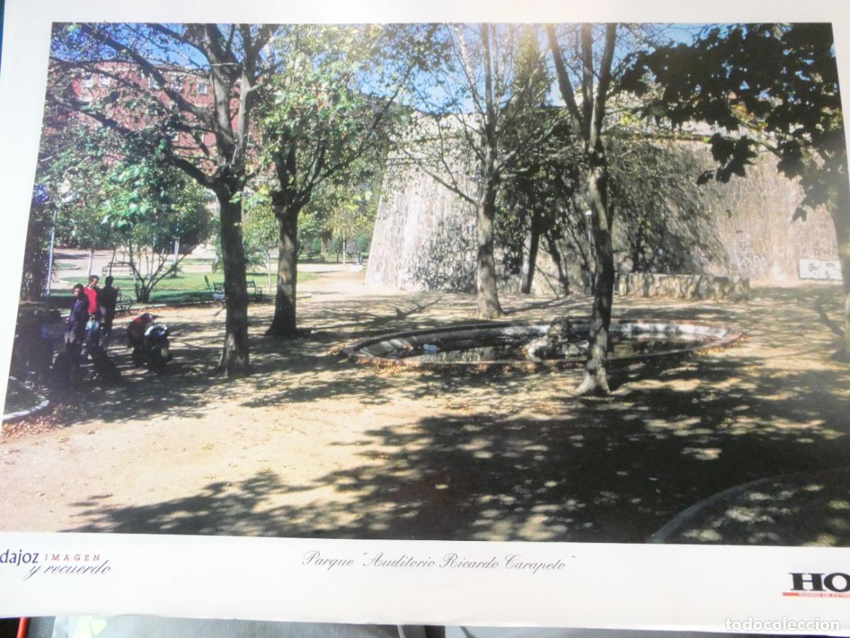 Postales: L&Aacute;MINA FOTO FOTOGRAF&Iacute;A BADAJOZ IMAGEN Y RECUERDO. PARQUE AUDITORIO RICARDO CARAPETO 34X24CM 59