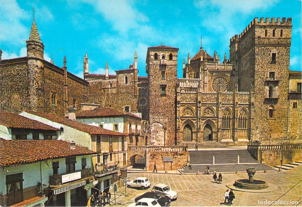 Postales: Postal del Monasterio de Guadalupe, Extremadura, Espa&ntilde;a