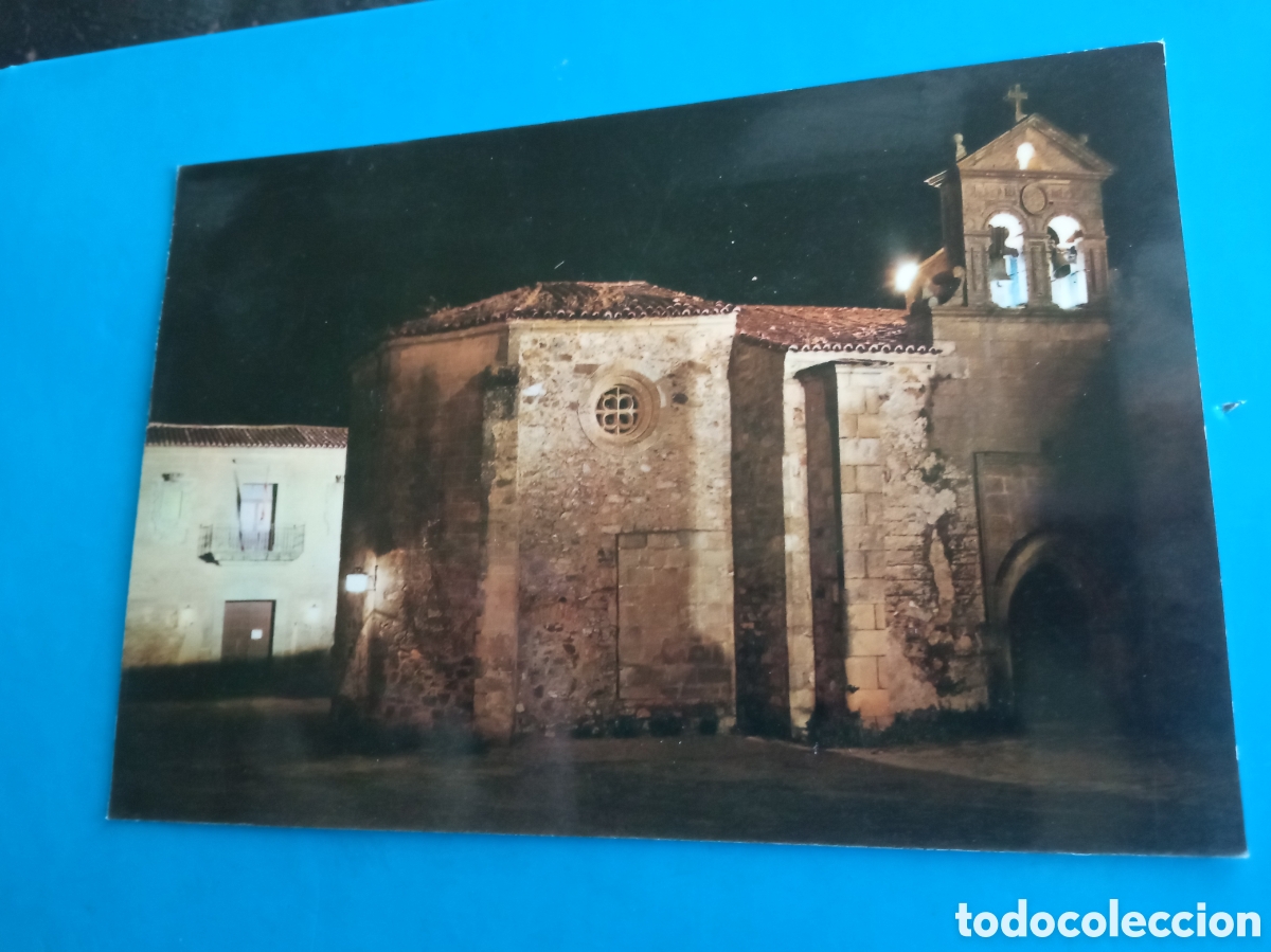 Postales: Antigua postal fotogr&aacute;fica, C&aacute;ceres, Convento de San Pablo, Nocturna, Ediciones Arribas