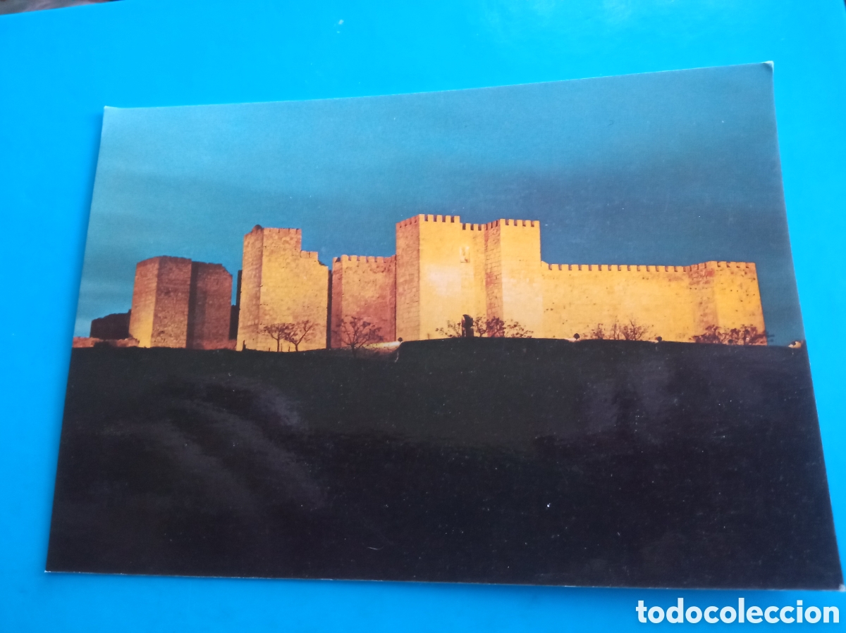 Postales: Antigua postal fotogr&aacute;fica, Trujillo, El Castillo, Nocturna, Ediciones Arribas