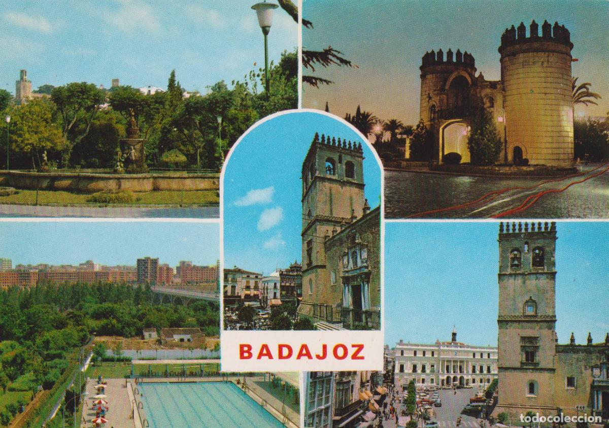 Postales: BADAJOZ, VARIAS VISTAS DE LA CIUDAD &ndash; EDICIONES PARIS 650 &ndash; S/C