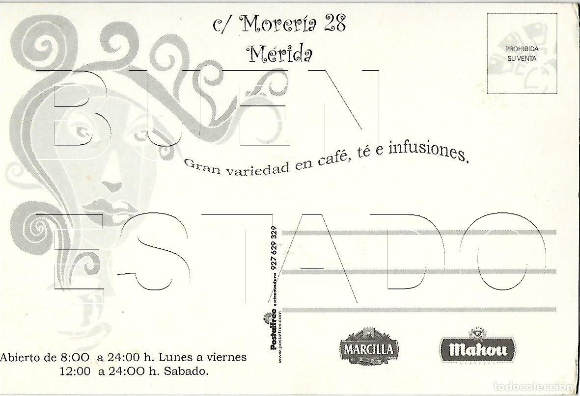 Postales: MERIDA LA MORERIA CAFETERIA POSTAL NC J9 - Foto 2