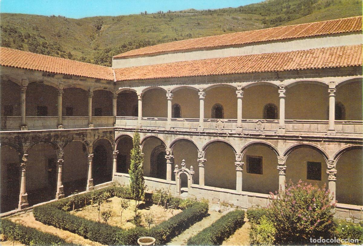 Postales: Postal del Claustro del Monasterio de San Jer&oacute;nimo de Yuste
