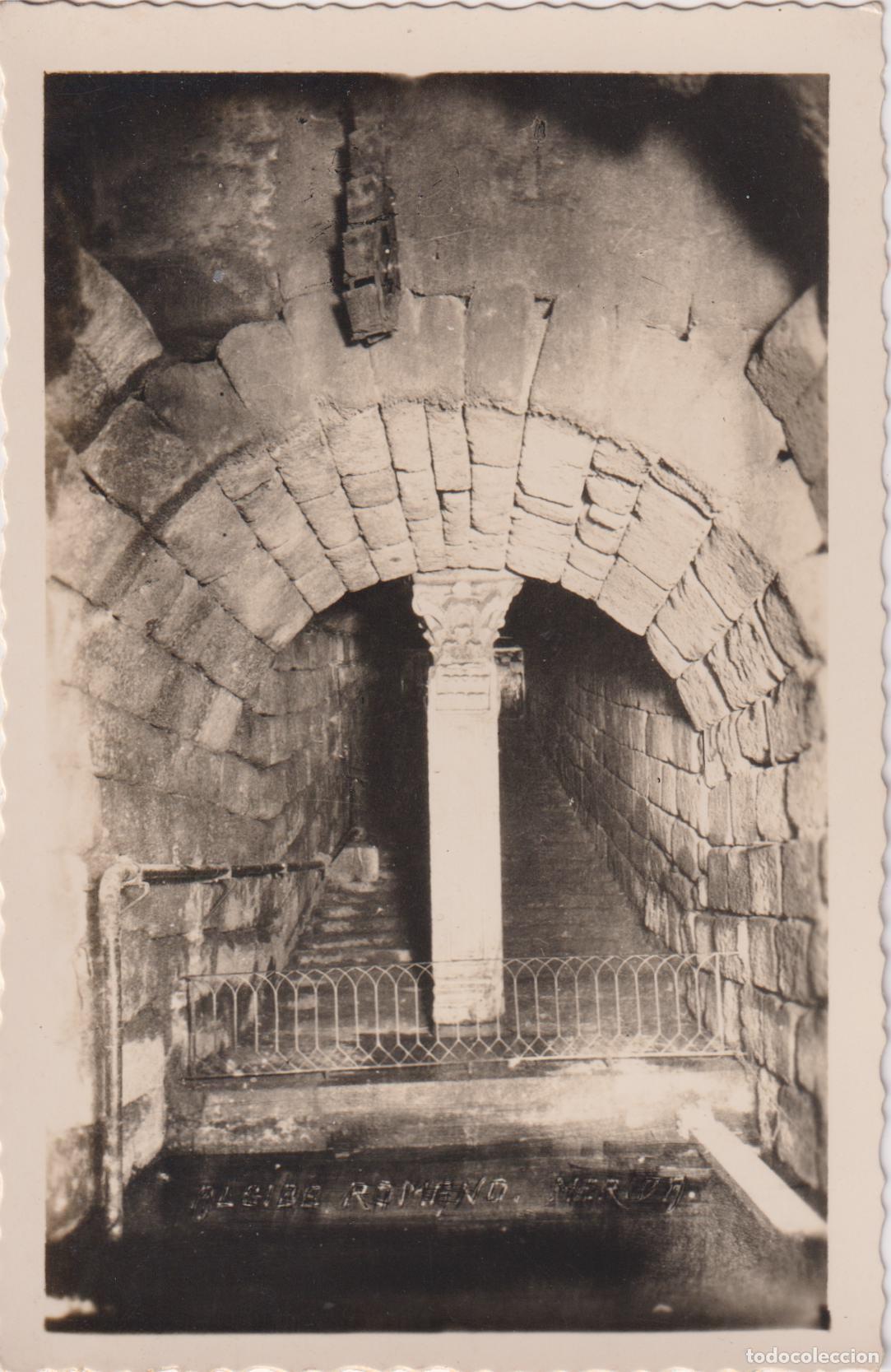 Postales: MERIDA (BADAJOZ) ALGIBE ROMANO &ndash; EDICIONES ARRIBAS N&ordm;21 &ndash; ESCRITA 1959