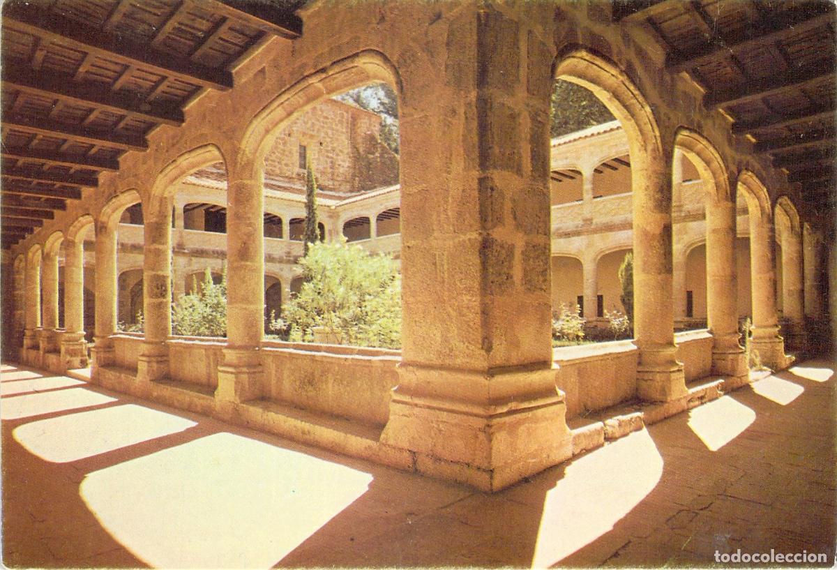 Postales: Postal del Claustro G&oacute;tico en el Monasterio de San Jer&oacute;nimo de Yuste