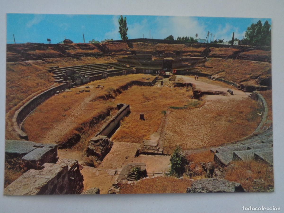 Postales: POSTAL DE MERIDA ( BADAJOZ ): ANFITEATRO ROMANO