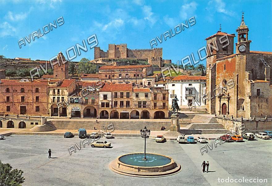 Postales: Plaza Mayor de Trujillo (C&aacute;ceres) - Sin Circular - A&ntilde;os 80