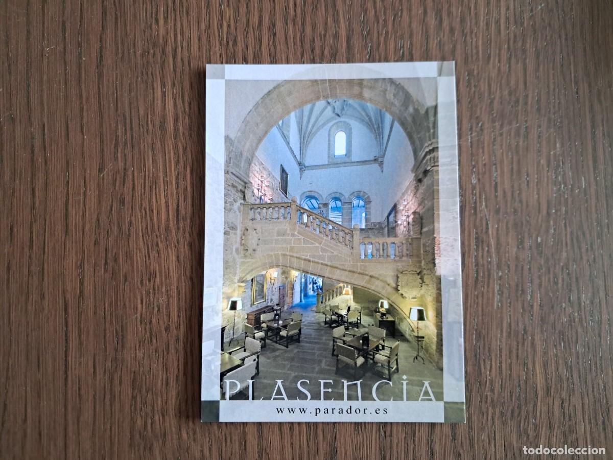 Postales: postal de Espa&ntilde;a, Plasencia, paradores.