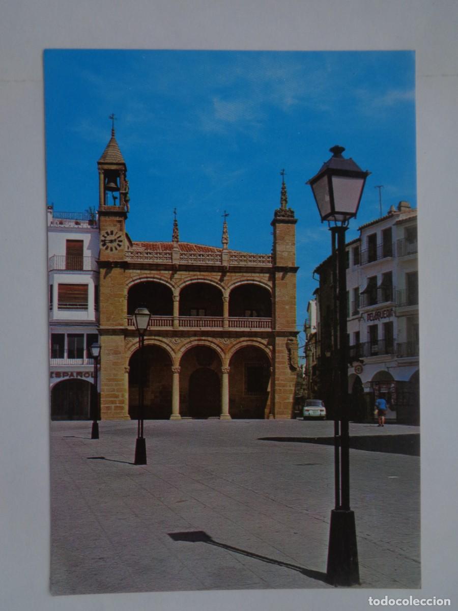 Postales: POSTAL DE PLASENCIA ( CACERES ): FACHADA DEL AYUNTAMIENTO .