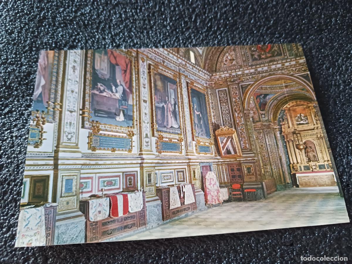 Postales: 4 guadalupe, sacristia decorada con lienzos de zurbaran, ed. garrabella