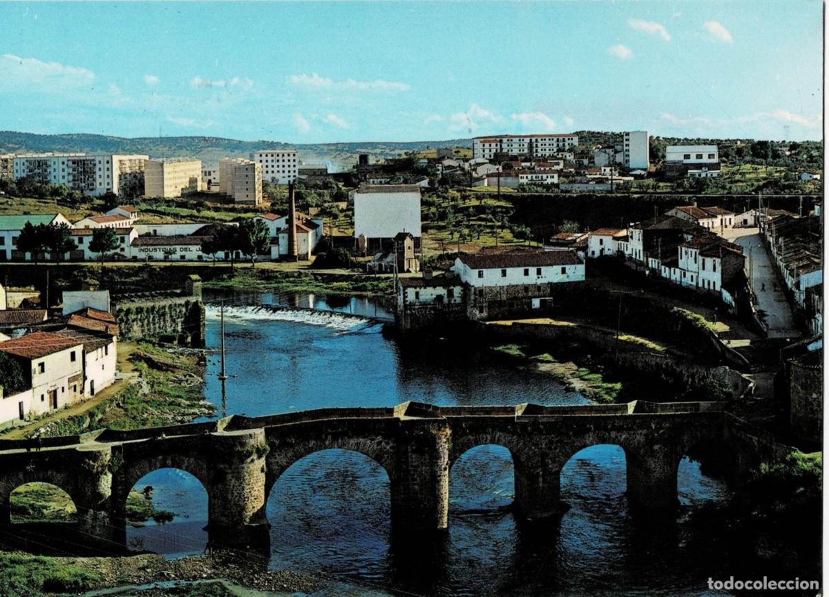 Postales: POSTAL MODERNA DE EXTREMADURA. PLASENCIA. PUENTE ROMANO Y VISTA PARCIAL. P-EXT-259