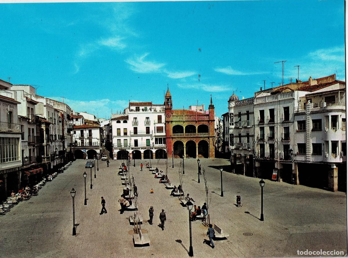 Postales: POSTAL MODERNA DE EXTREMADURA. PLASENCIA. PLAZA DE ESPA&Ntilde;A. P-EXT-261