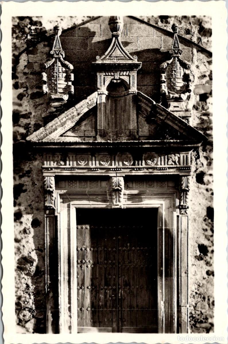 Postales: C&aacute;ceres - Portada del Convento de Santa Clara - Arribas 43 - 142x93mm