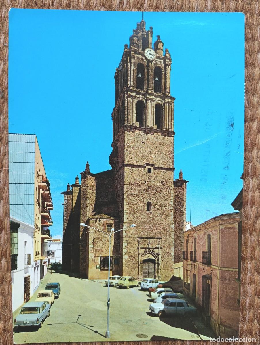Postales: ALMENDRALEJO - BADAJOZ - IGLESIA PARROQUIAL - ED. VISTABELLA