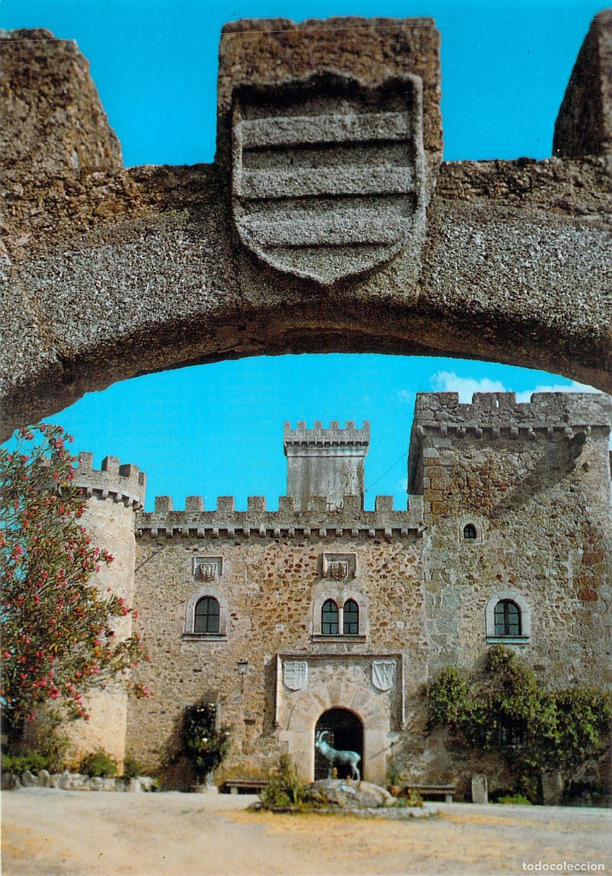 Postales: Postal de Caceres Castillo de la Segura del Conde de Canillero