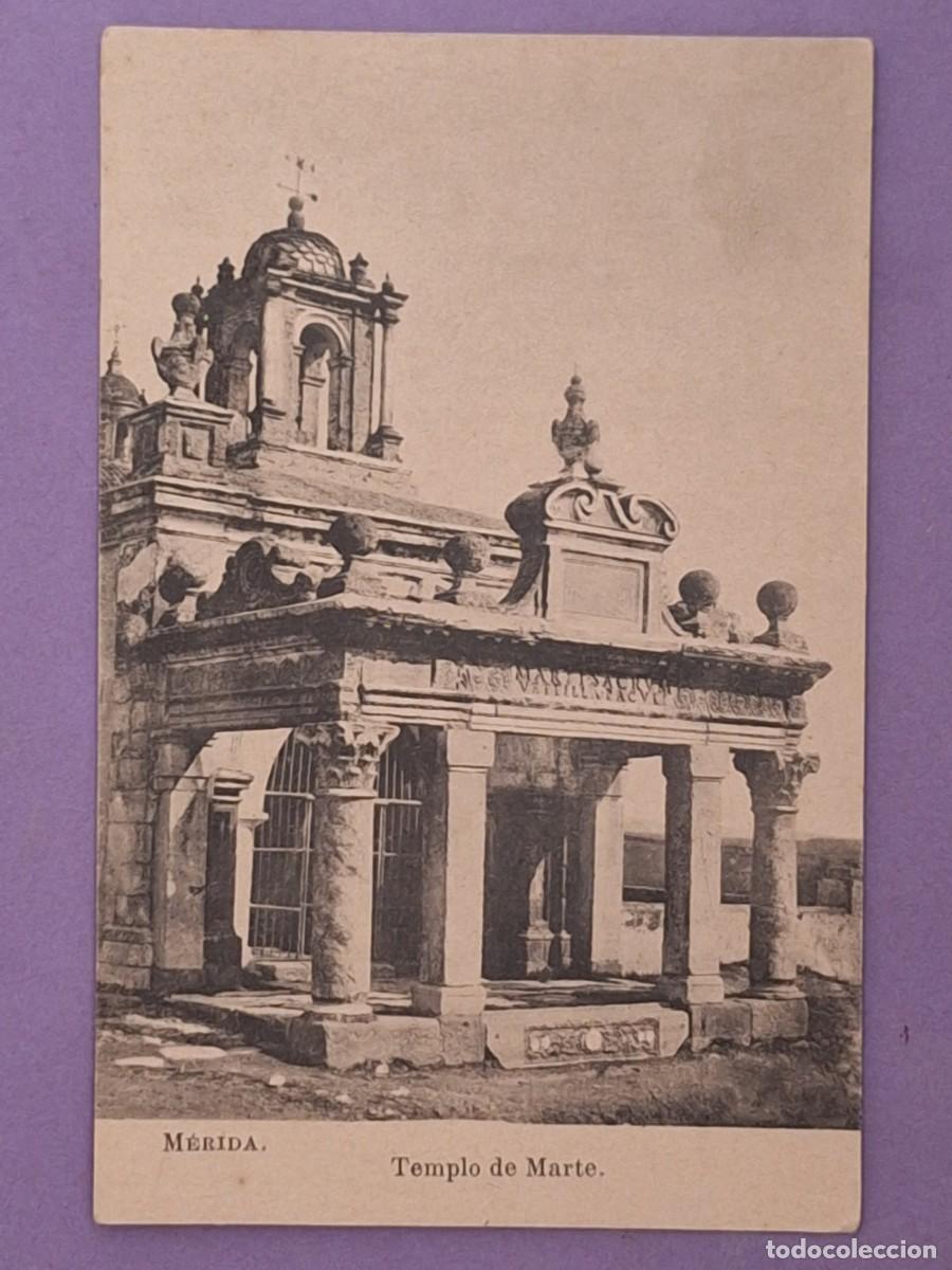 Postales: TARJETA MERIDA BADAJOZ EXTREMADURA TEMPLO DE MARTE T 524