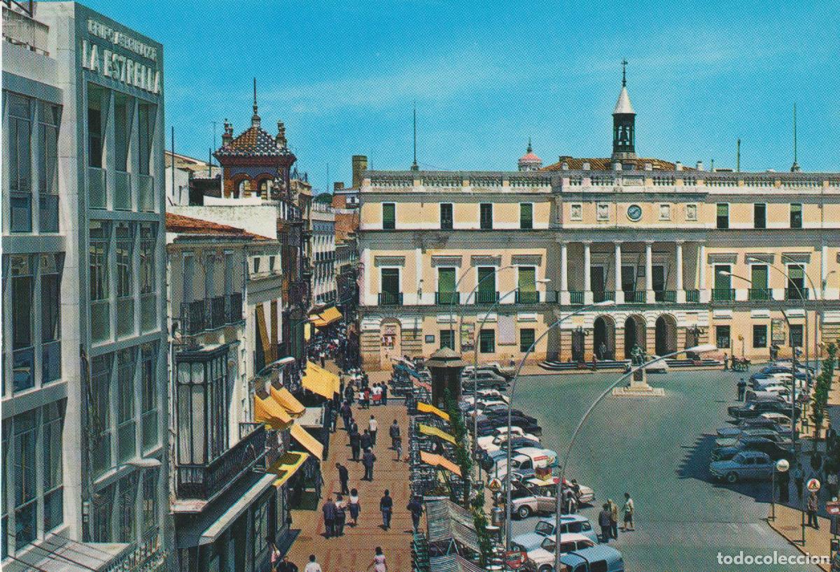 Postales: BADAJOZ, PLAZA DE ESPA&Ntilde;A &ndash; GARCIA GARRABELLA N&ordm;11 &ndash; S/C