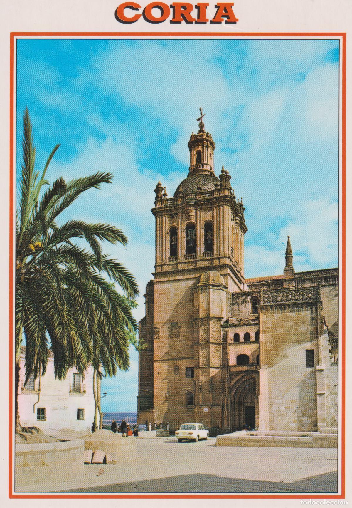 Postales: CORIA (CACERES) LA CATEDRAL - EDICIONES ARRIBAS N&ordm;18 - S/C