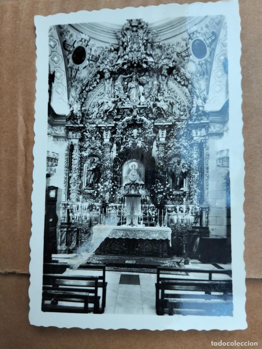 Postales: Antigua postal n 106 Caceres Retablo del santuario de la Monta&ntilde;a
