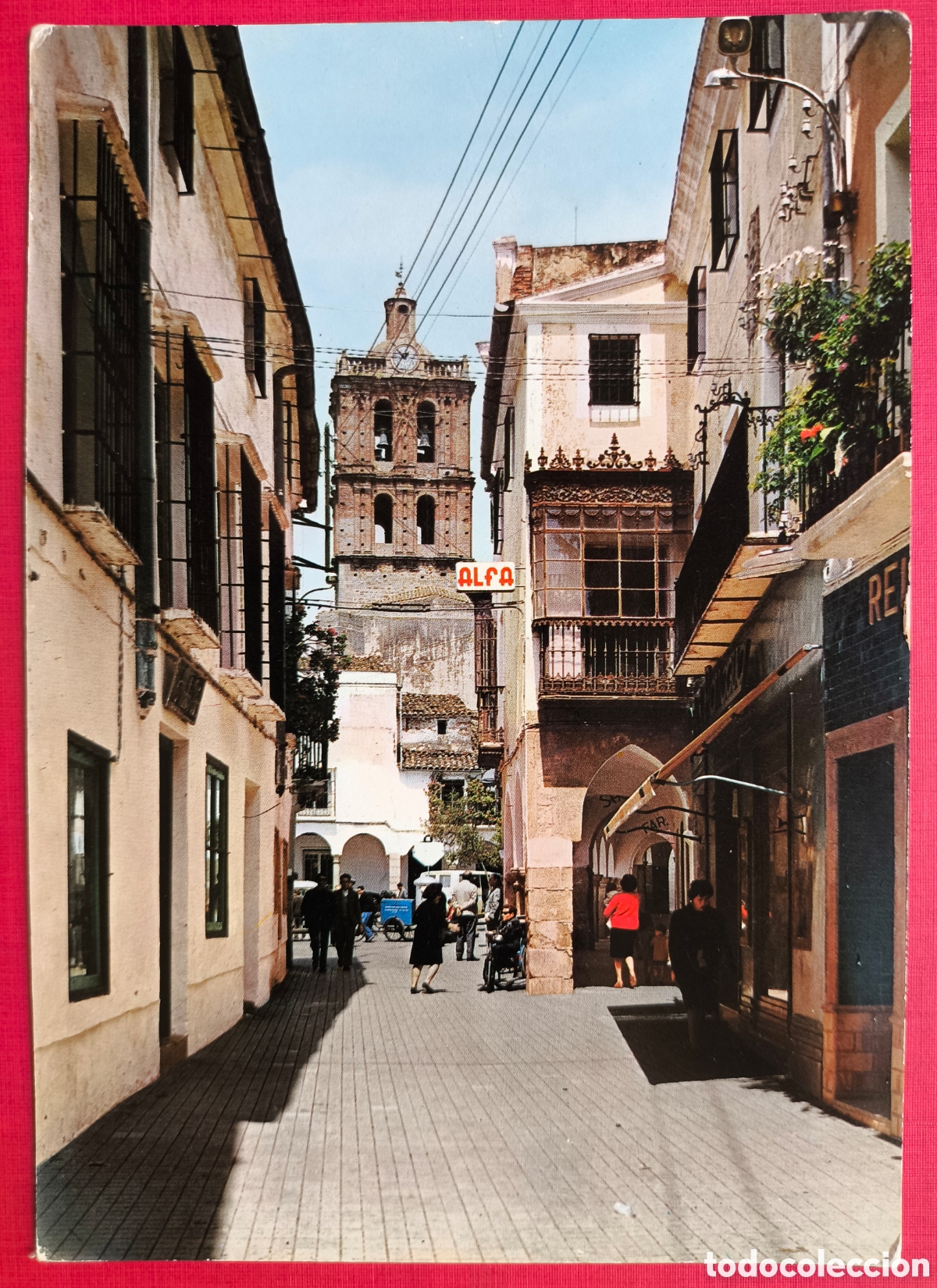 Postales: ZAFRA CALLE SEVILLA POSTAL A COLOR BADAJOZ EXTREMADURA C. 1965