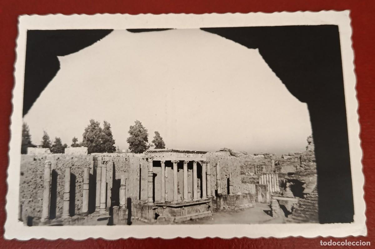 Postales: POSTAL FOTOGR&Aacute;FICA TEATRO ROMANO - M&Eacute;RIDA 1960 - EDICIONES ARRIBAS