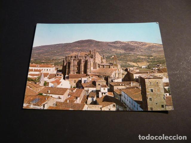 Postales: PLASENCIA CACERES VISTA PARCIAL CON LA CATEDRAL AL FONDO