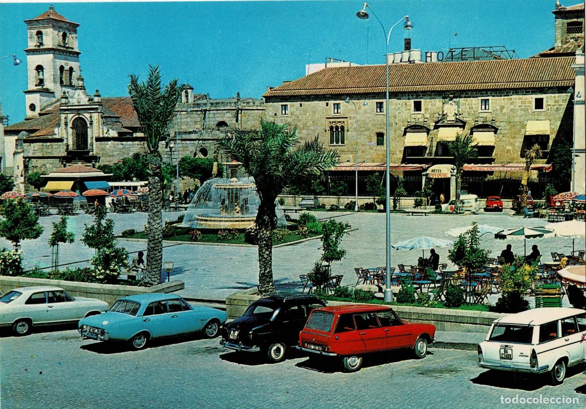 Postales: POSTAL MODERNA DE EXTREMADURA. MERIDA. PLAZA DE ESPA&Ntilde;A. P-EXT-272