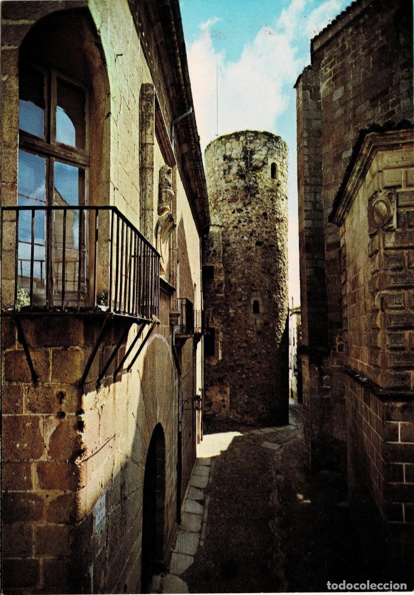 Postales: POSTAL MODERNA DE EXTREMADURA. CACERES. CASA DE CARBAJAL. TORRE. P-EXT-289