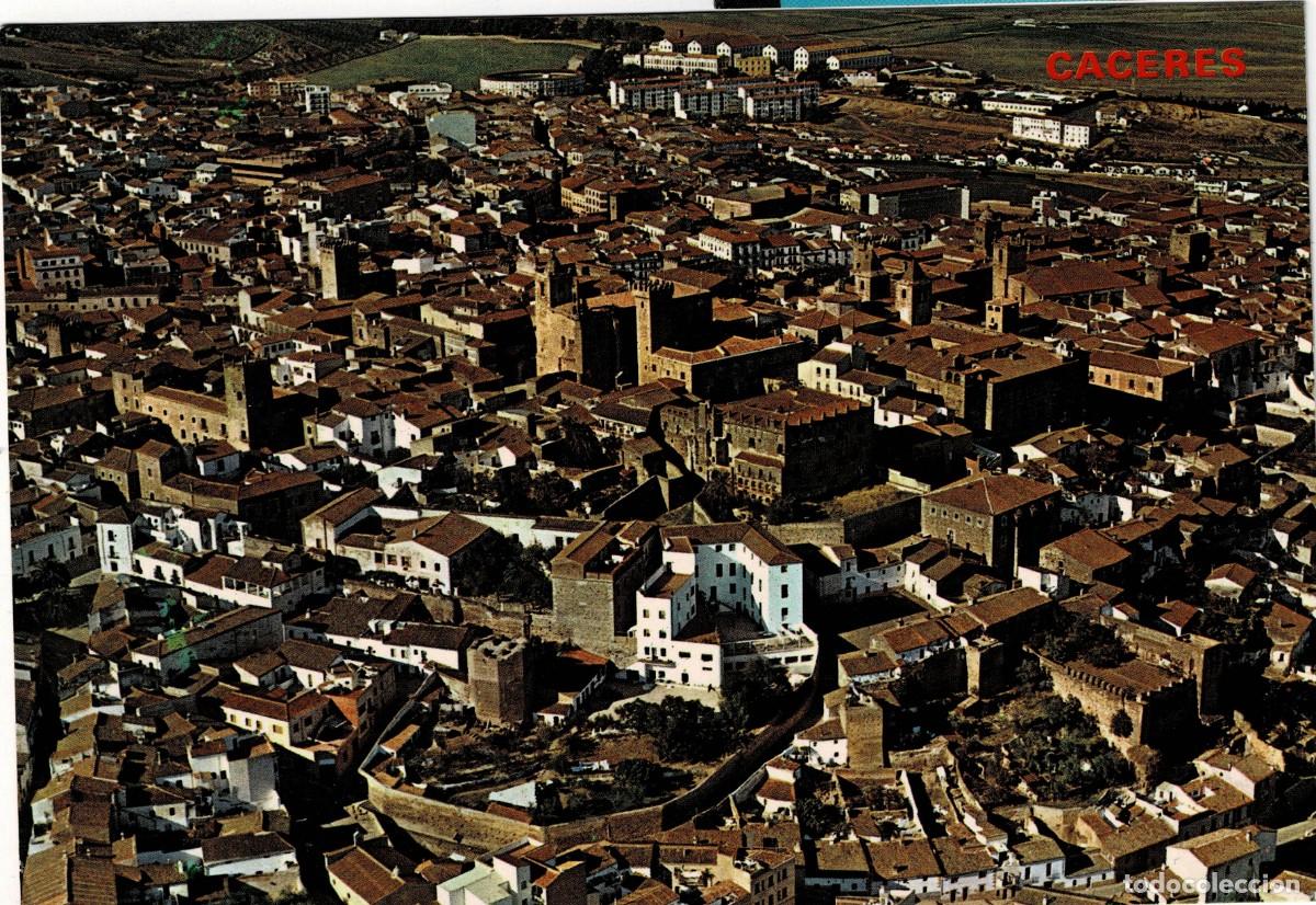 Postales: POSTAL MODERNA DE EXTREMADURA. CACERES. VISTA AEREA. P-EXT-295