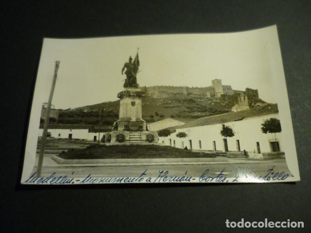 Postales: MEDELLIN CACERES MONUMENTO HERN&Aacute;N CORT&Eacute;S CASTILLO POSTAL FOTOGRAFIA EXCMO. AYUNTAMIENTO DE MEDELLIN