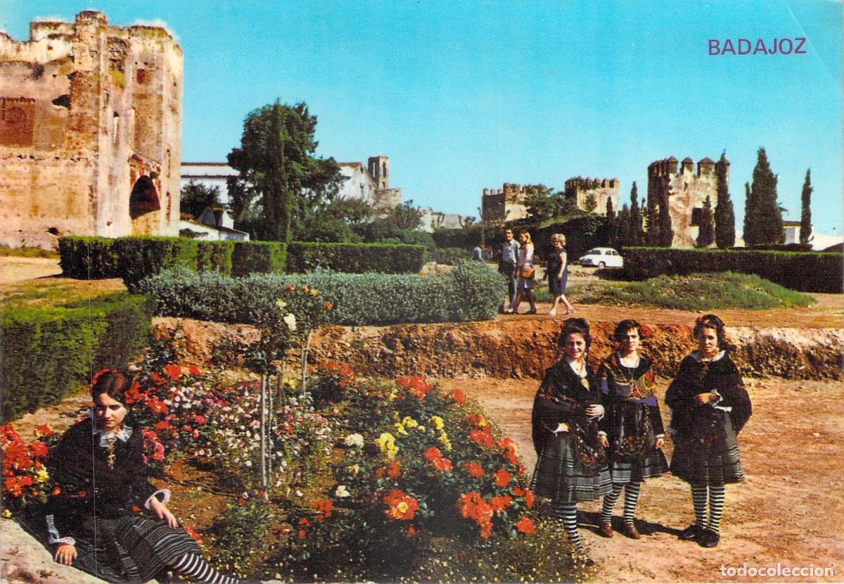 Postales: Postal de la Alcazaba y Torre del Apendiz en Badajoz
